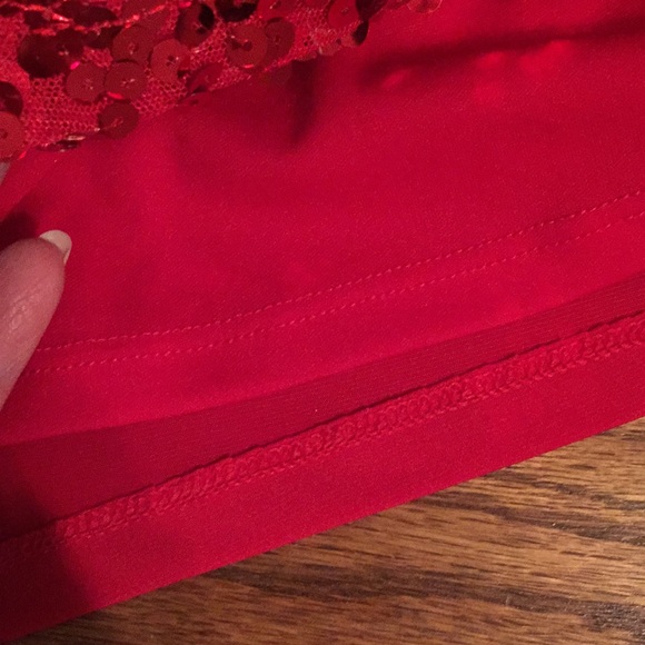 NWOT Red Sequin Tank Top ❤️ - Picture 8 of 8